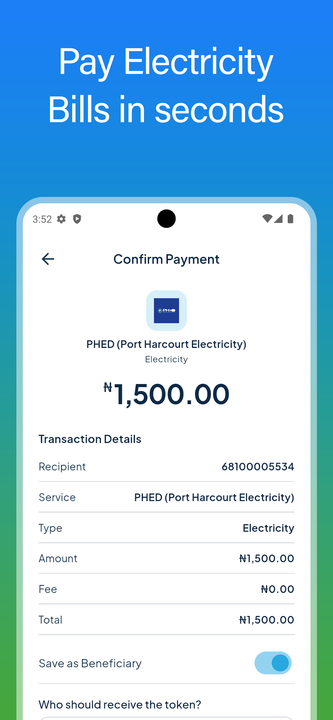 NendaxPay: official Google Play promotional screenshot 4